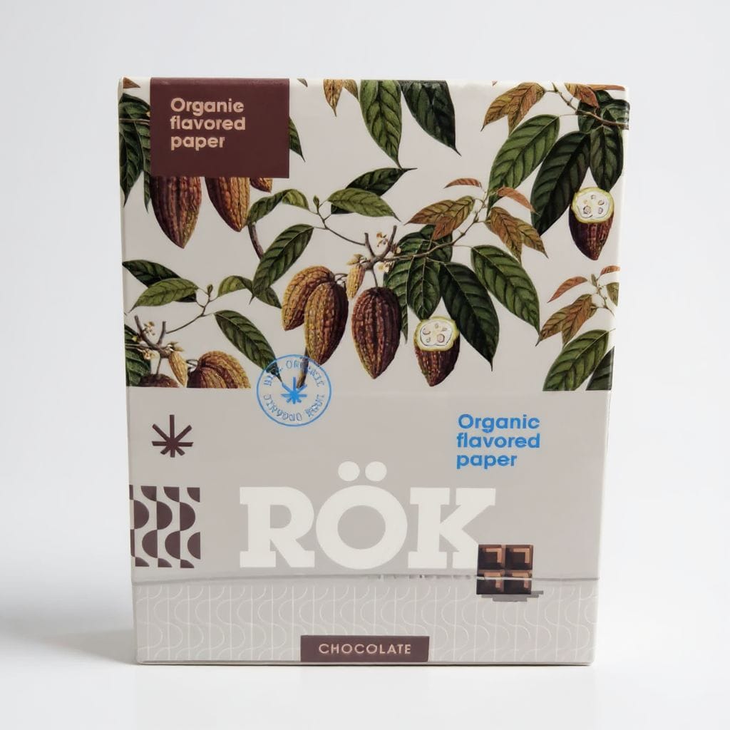 ROK Papel Saborizado CHOCOLATE 1 1/4 (20 unid.)